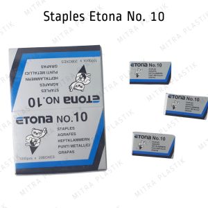 Staples Etona No 10 Isi Hekter / Stapler Kecil