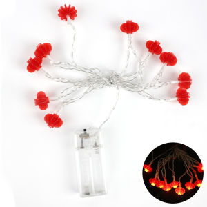 2025 春节串灯 喜庆小彩灯 1.5M LED Chinese Knots String Lights 2025 New Year LED Light Spring Festival Light (In stock)