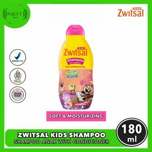 Zwitsal Kids Shampo Pink Soft & Moisturizing 180ML - Shampoo Anak