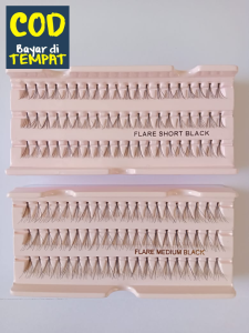 Bulu Mata Tanam Flare 60 Helai: Eyelash Extension & Cara Menggunakannya