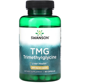 SwansonPH | Swanson TMG Trimethylglycine 500 mg 90 Capsules Supports Healthy Liver Function Supports Detoxification