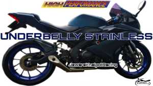 Pemilihan Knalpot Underbelly Suara Standar Fullsistem Untuk Vixion, CB150R, CBR150R, Xabre