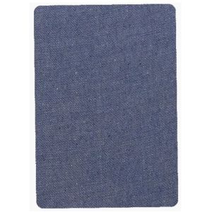 Kain Tempelan Jeans Celana Biru Muda Tambalan Setrika Perbaiki Iron Patch Denim Tambal Penutup Pakaian