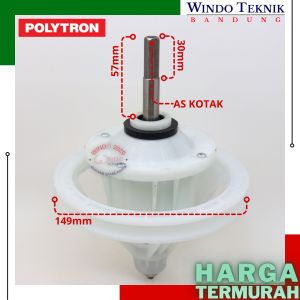 GEARBOX MESIN CUCI POLYTRON KOTAK | GEAR BOX MESIN CUCI POLYTRON | GIRBOX POLYTRON | GEARBOX POLYTON
