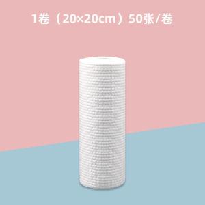Tisu dapur Tissue Roll Cleaning Cloths Lazy Rags Dry Washable Disposable Dish Paper Towel Cloth for Kitchen 厨房一次性抹布