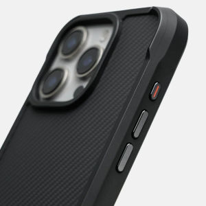 Shockproof Matte Carbon Fiber Texture Case For iPhone 18 17 16 15 Pro Max Cover for MagSafe Charging High Camera Shell
