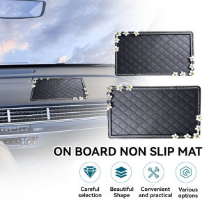 Car Sticky Anti-Slip Mat Car Dashboard Anti-Slip Pad High Temperature Car Ornaments Mats Large Perfume Placemats Mats Anti-slip Washable
