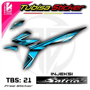 Sticker Striping Satria Fu 150 Injeksi - Stiker Striping Variasi Satria Fu 150 Injeksi. TBS.SF.21