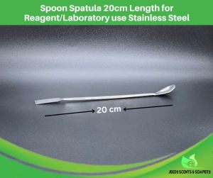 Spoon Spatula 20cm Length for Reagent/Laboratory use Stainless Steel