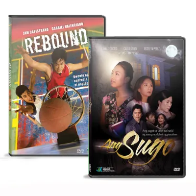 Rebound: Kwento ng Isang Naniwala at Nagtagumpay (DVD)+ Ang Sugo: Ang Sagot sa Takot na Hatid ng Sumpa sa Lahat ng Panahon (DVD)