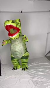alo Halloween dinosaur inflatable costume Tyrannosaurus Rex riding costume popular Tyrannosaurus Rex performance outfit