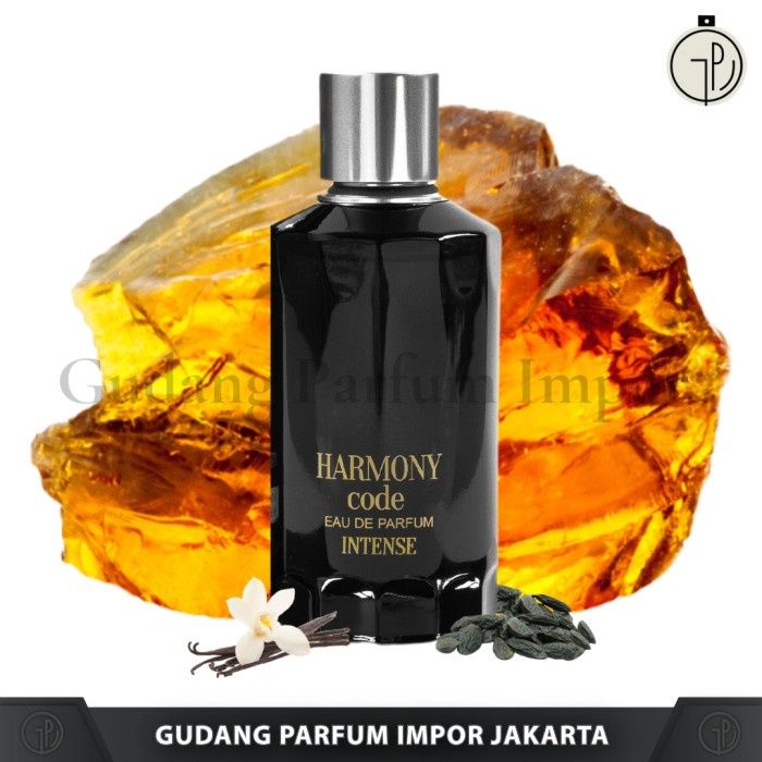 Parfum Fragrance World Harmony Code for Men EDP Intense 100 ml | Lazada ...