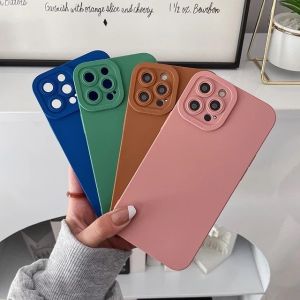 Soft Case Silikon Silica Gel Pro Camera Candy Macaron 3D Kamera Kompatibel Untuk Itel P65 Itel A80 Itel S25 Itel S25 Ultra Realme C75