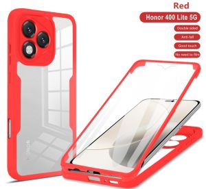 360 Full Body Screen Protector Transparent Case For Honor 400 Lite 5G Shockproof Phone Cover For Honor400 Lite Funda
