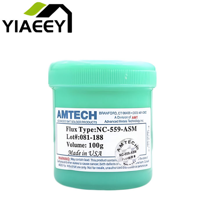 Paste 100% Original AMTECH NC-559 218 BGA PCB No-Clean Solder Paste ...