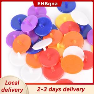 [COD]  HOT SALE Ship within 24 hours 50X Plastic Golf Ball mark Position Markers Diameter 24mm Golf Accessories
