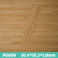 พื้นกระเบื้องยาง พื้น PVC ลายไม้กาวในตัว ขนาด 5 ตารางเมตร (35แผ่น)  ยาว91.4x15.2 cm หนา 1.8มม.. 