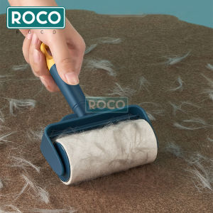 [1PC] ROCO Handy Sticky Dust Roller Pet Hair Remover Kit with Refill Pack