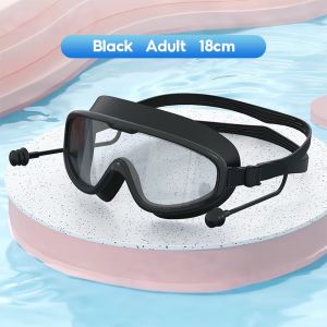 High-Definition Waterproof Swim Goggles With Earplugs Kids Adult Snorkeling Set Anti-Leak Snorkel Mask
