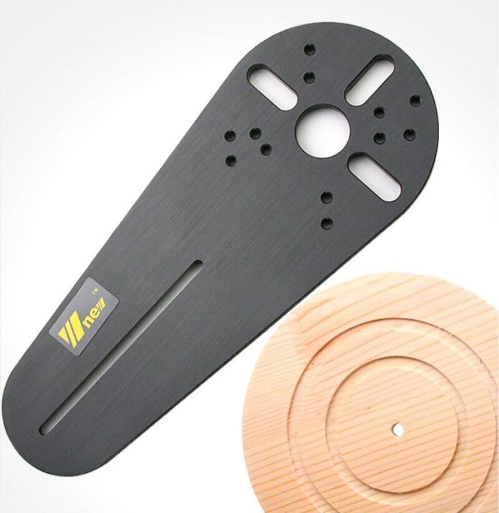 Universal Circle Cutting Jig Tool for Woodworking Router Milling