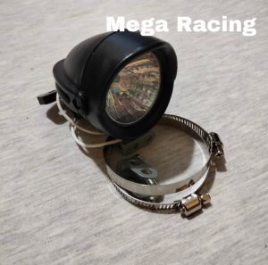 PAKET 2 PCS LAMPU TEMBAK MODEL KODOK LAMPU KABUT UNIVERSAL NYALA KUNING LAMPU MOTOR