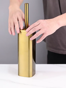 Freestandin สแตนเลสแปรงขัดส้วมและที่วางแปรงห้องน้ำขนแปรงอ่อนนุ่มทำความสะอาดห้องน้ำแปรงติดตั้งง่าย