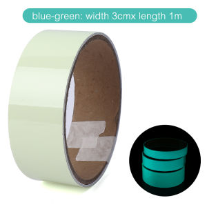 Luminous Tape Self-adhesive Sticker Night Vision Glow In Dark Safety Warning Staire Stage Laddle Edge Anti-Skid Security Home Car Decoration Tapes Automatic Illumination