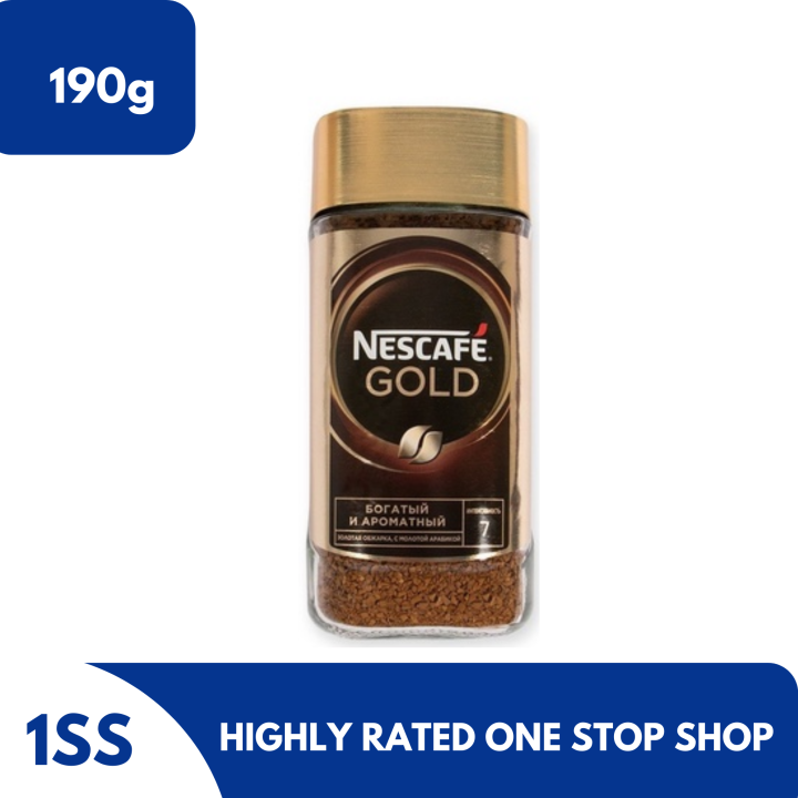 Nescafe Gold Instant Coffee, 190g Lazada PH