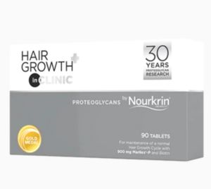 [SG official spot] Nourkrin HAIR GROWTH+ INCLINIC 90 Tablets 生发胶囊
