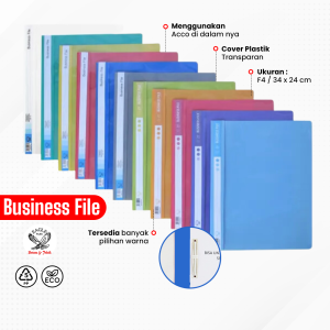 Eagle Files Business File Bisnis File Kantong Map Tempat Dokumen Snelhecter Map Acco Plastik F4 Folio Isi 12 Pcs