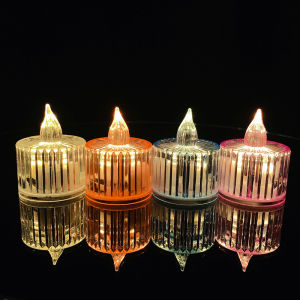 【On Sale】LED Electronic Frameless Candle Lamp Mini Night Light Birthday Party Home Decoration