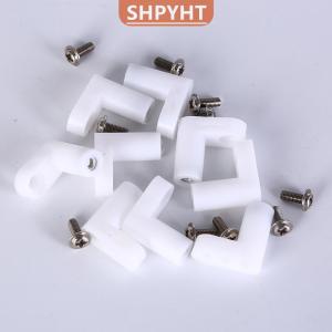 [COD] SHPYHT SPORTS 10pcs fixed plastic pcb mounting feet 20mm L type feet with screws