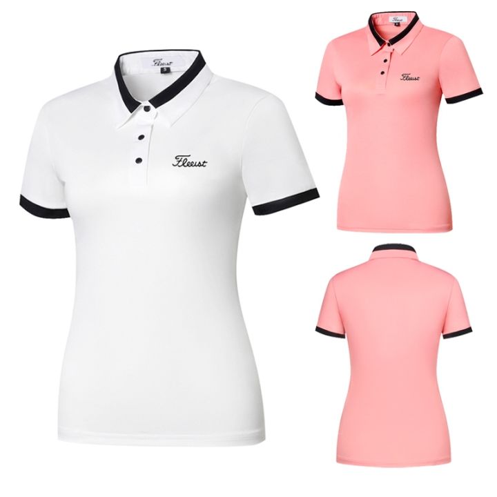 Golf clothes women's golf clothing shortsleeved breathable sweat
