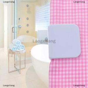[COD] Laogeliang 2pcs vòi hoa sen Rèm Clip chống giật gân tràn nước thả Chất lượng cao nhà vệ sinh bảo vệ