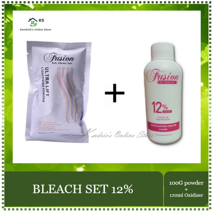 Fusion Hair Bleaching Set (Hair Bleaching Powder + Developer Cream