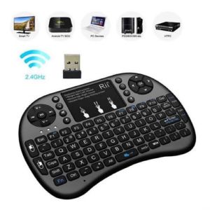 Bàn phím không dây mini keyboard kiêm chuột cảm ứng đa năng wireless - Bàn phím mini