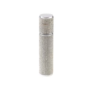 JAYQQ Full Rhinestone Perfume Bottle 10ml Leak-proof Spray Bottle Fashion Refillable Perfume Bottle for Woman