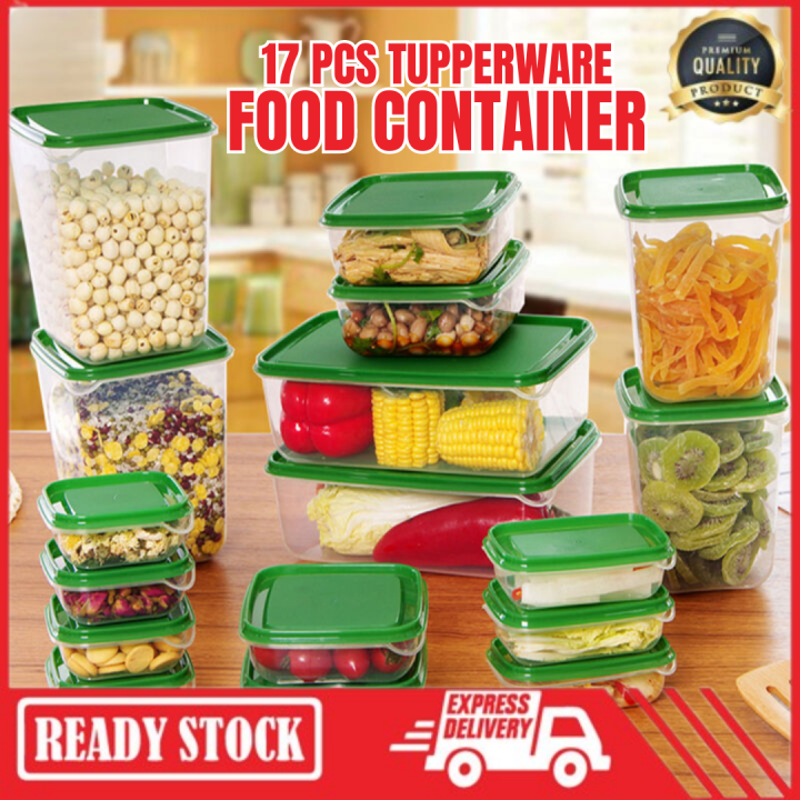 MurahLiving 17pcs IKEA BPA Free Microwavesafe Multipurpose Food