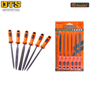 Bộ dũa mài kim loại hợp kim 5x180mm Asaki AK-3900 bộ 6 giũa mài đa năng thép carbon T2 chống mài mòn dũa kim loại cao cấp dũa dẹp tròn vuông bán nguyệt tam giác giũa kim loại dũa mini dũa sắt nhôm thép giũa nhiều vật liệu - Lazada