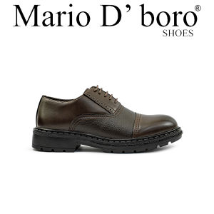 Mario D Boro Mens Formal Shoes with Lace MY 26348 Dark Brown C77