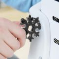Saker 18-in-1 Snowflake Multi-Tool, 18 In 1 Incredible Tool ｜2025 Christmas Snowflakes Tool – Easy N Genius - Saker 18-in-1 Stainless Steel Snowflakes Multi-Tool (SAKER RAINBOW COLOR). 