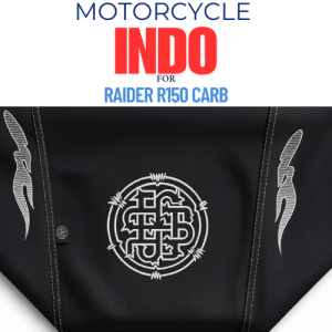 RAIDER R150 CARB MOTORCYCLE INDO Premium Motorcycle Seat Cover