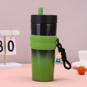 Tumbler Stainless SUS 316 Premium Grade Aesthetic Viral Tahan Dingin Insulated Water Bottle BROCOLI AN