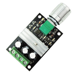 Johor PWM DC Motor Speed Controller 6V 12V 24V 28V 3A Speed Regulator Switch