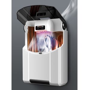 Máy Sấy Khô Và Tiệt Trùng Đũa Thìa Gia Đình Chống Ẩm Mốc Có Khay Hứng Nước Bên Dưới Thông Minh Chất Liệu Nhựa Cao Cấp