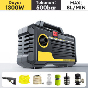REAIM Alat Steam Cuci Motor High Pressure Washer 600 Watt Jet Cleaner Tidak Berisik