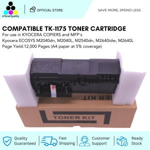 ETQ Compatible TK1175 Toner Cartridge for Kyocera Printer Copier