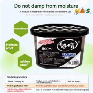 🔥【SG】 500ml Large Dehumidifier Moisture Absorber Anti Moulding Odours Removal Disposable