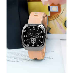 (promo) Jam Tangan wanita Korea Sport Analog Chrono dengan Desain Silikon Rubber yang Populer