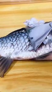 Dụng cụ cạo vảy cá bằng thép không gỉ dụng cụ cạo vảy cá thủ công tại nhà-ESTLA